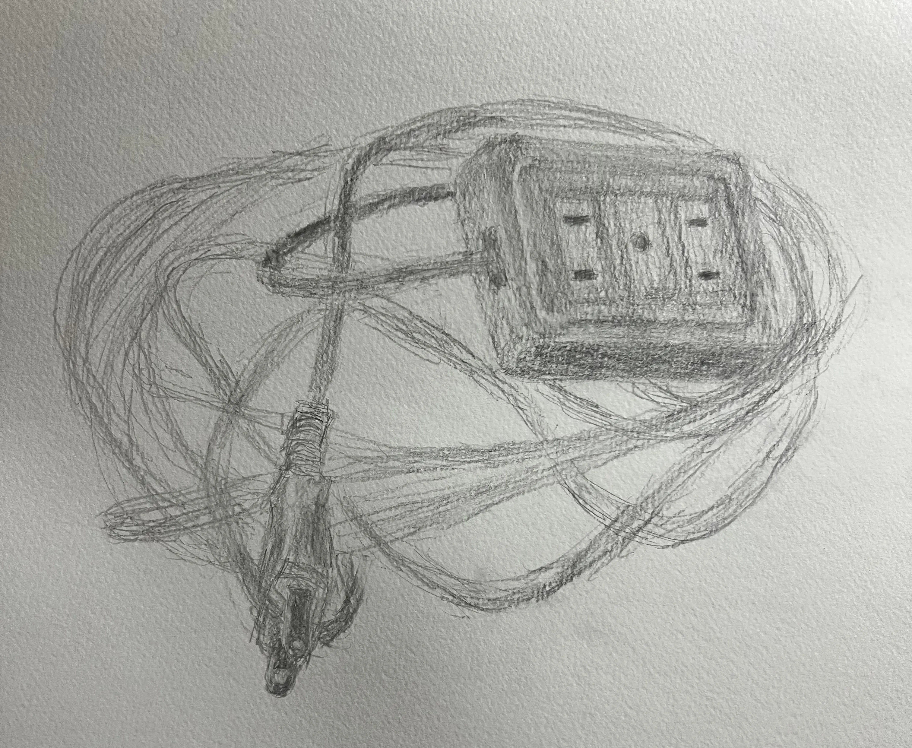 電源タップの絵