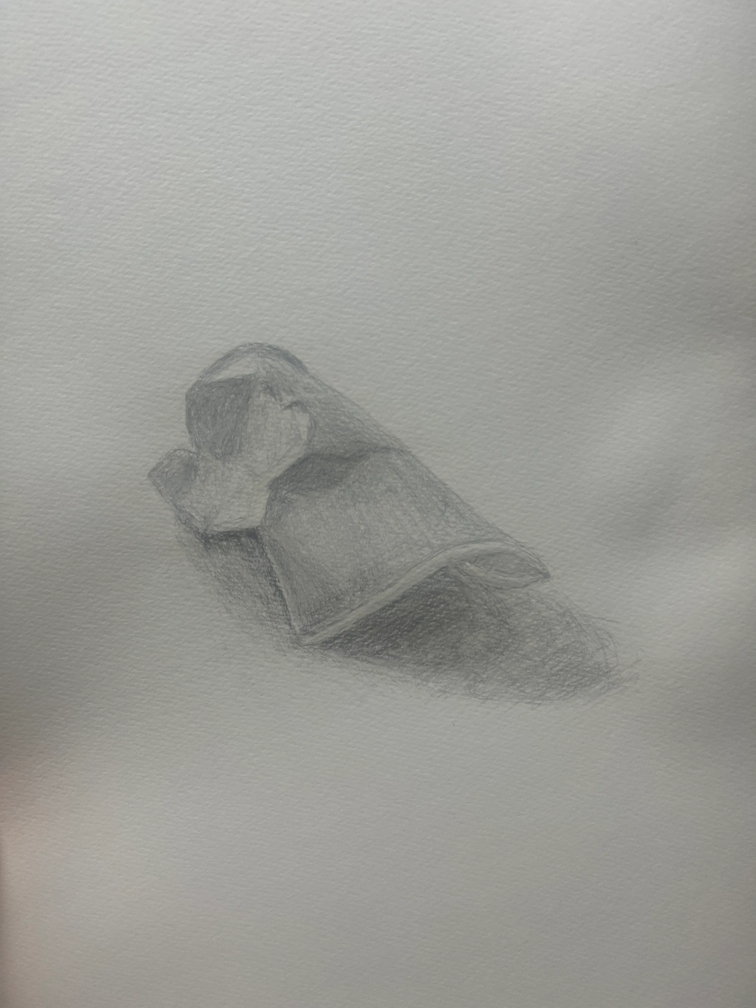 潰れた紙コップの絵