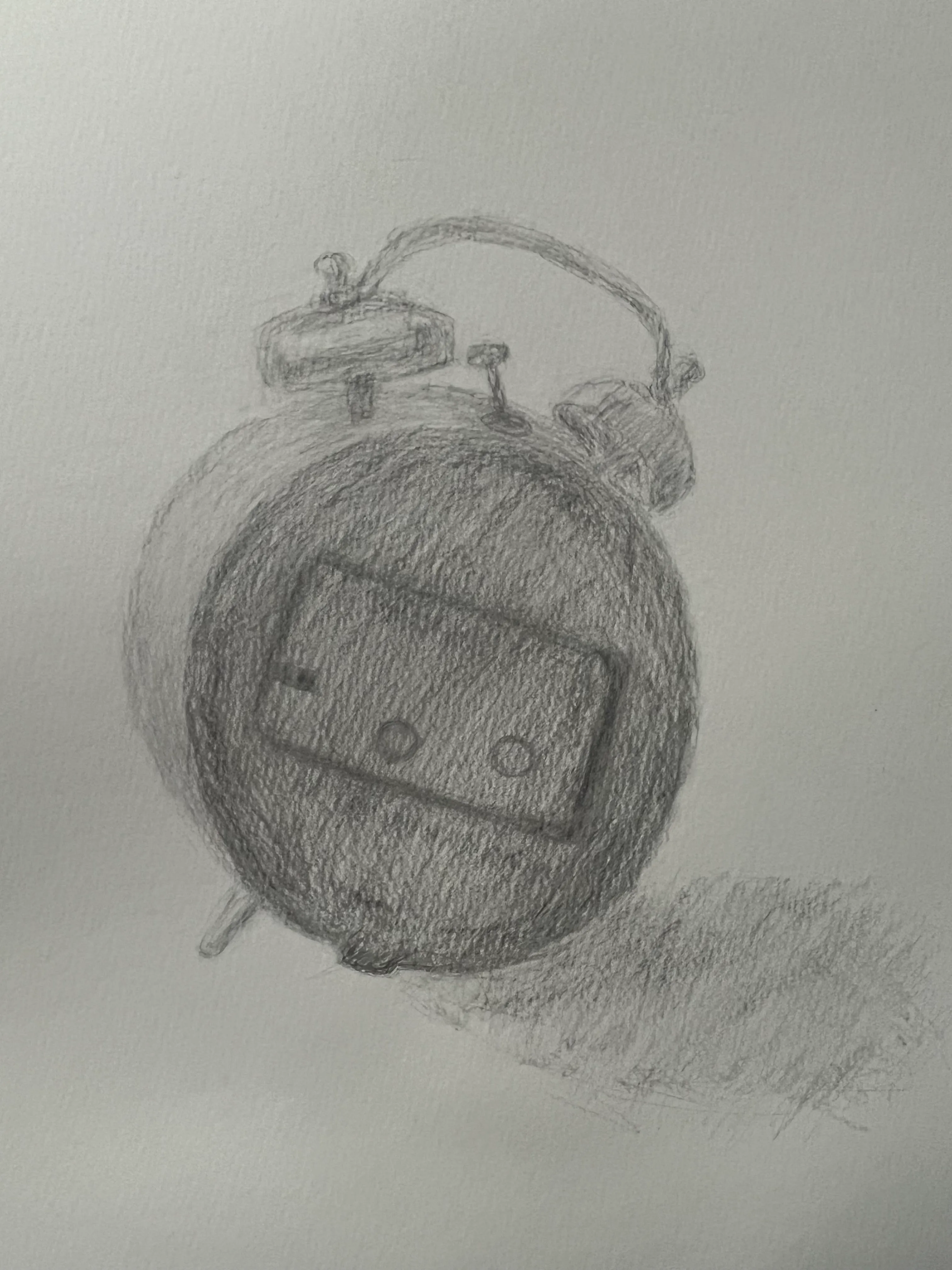 目覚まし時計の絵